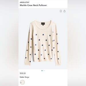 Pullover crewneck Size L